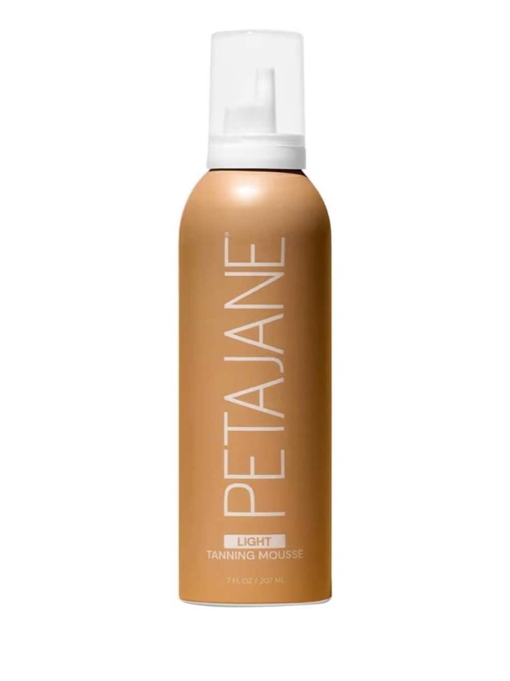 PETA JANE Light Tanning Mousse Natural-Looking Streak-Free Sunless Tanner 7 Oz